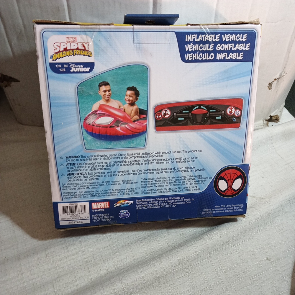 Marvel Spidey Inflatable Vehicle - Red - Picture 2 of 3